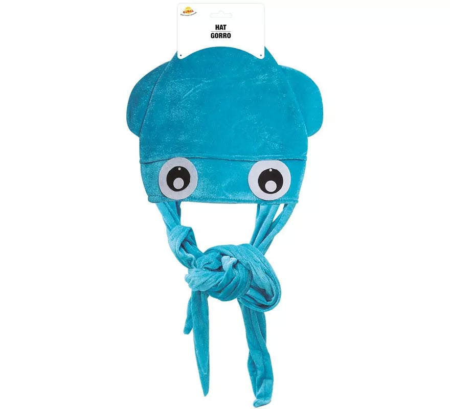 Gorro de Calamar azul