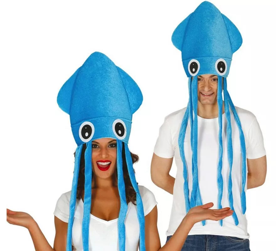 Gorro de Calamar azul