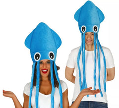 Blue Squid Hat