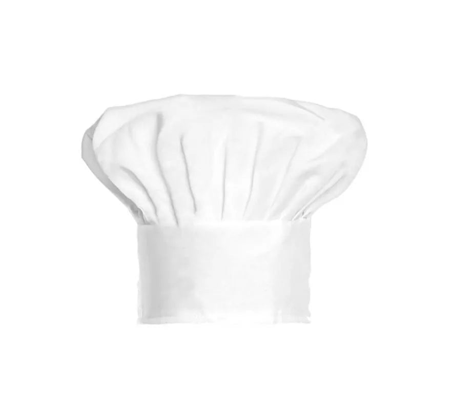 Translation missing: en.Gorro de Cocinero blanco de 26 cm