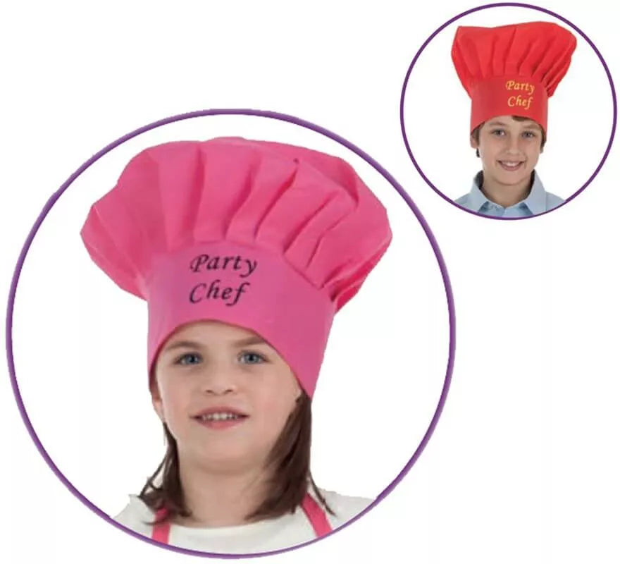 Translation missing: en.Gorro de Cocinero para niños en colores surtidos