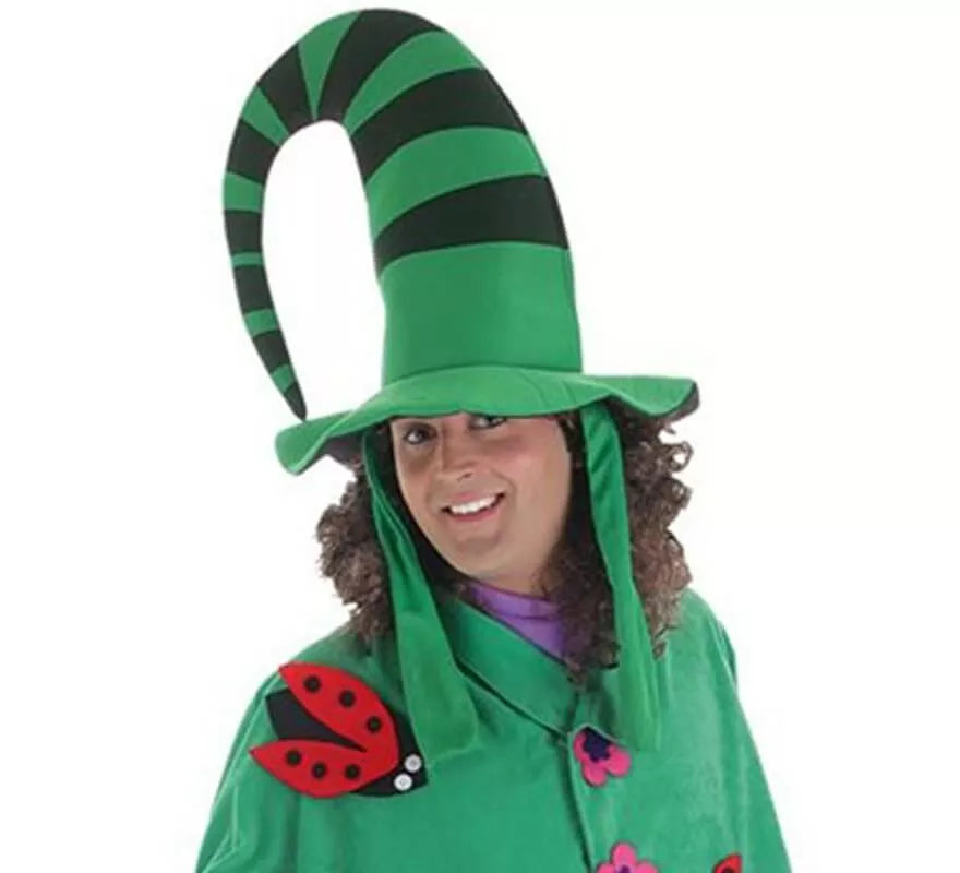 Translation missing: en.Gorro de Duende Verde y Negro para adultos