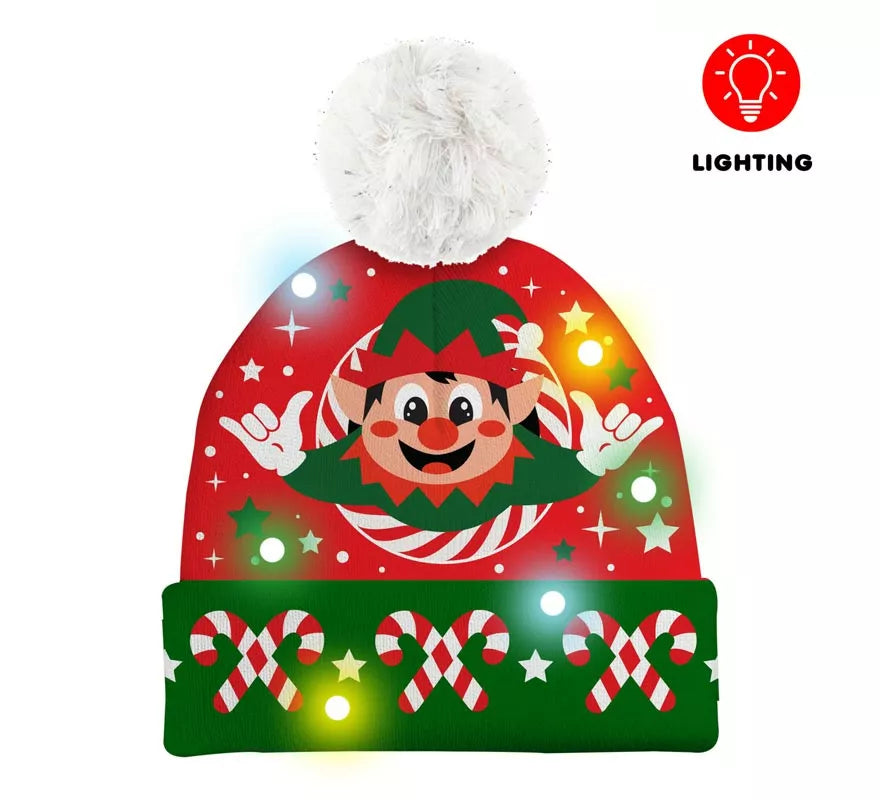Translation missing: en.Gorro de Elfo Efecto Lana con Luz