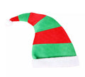 Gorro de Elfo Rojo y Verde de 39X47 cm