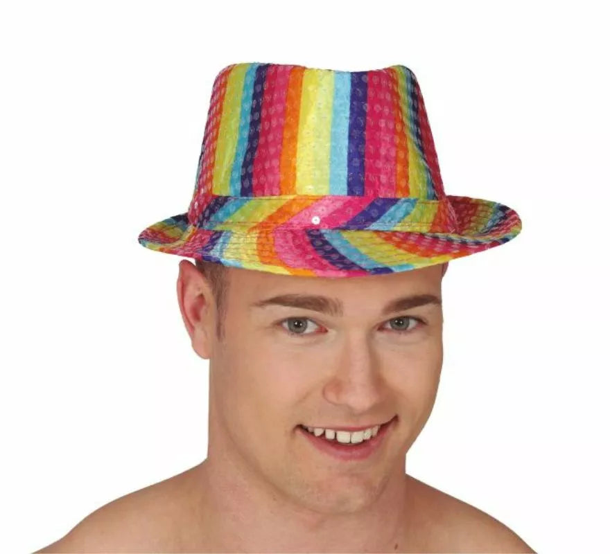 Gorro de Gánster de Lentejuelas en varios colores