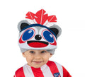 Gorro de Indi Atlético de Madrid rojo y blanco para bebé