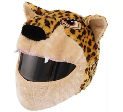 Gorro de Leopardo para Cascos de Moto integrales
