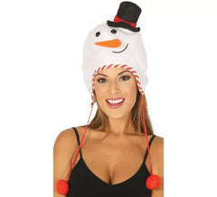 Snowman Hat with Balls 30 cm