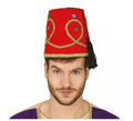 Gorro de Otomano Rojo y Dorado