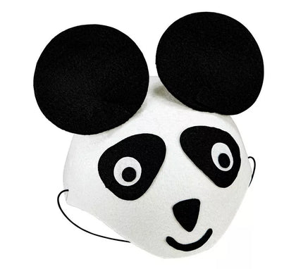 Gorro de Panda de Fieltro para niños