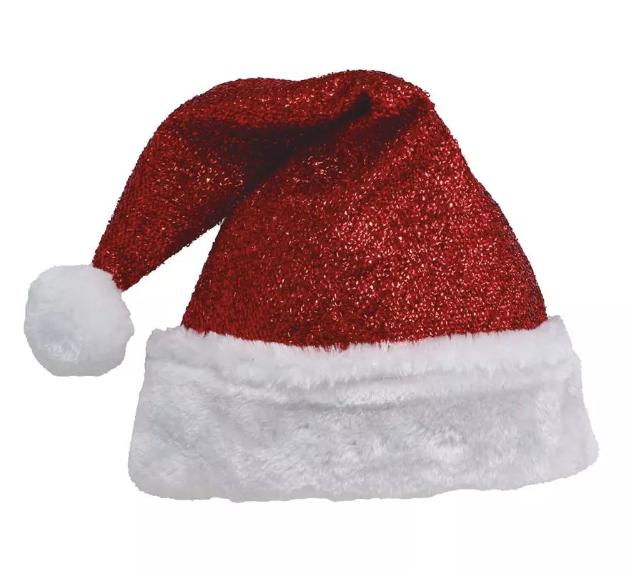 Translation missing: en.Gorro de Papá Noel brillante de lujo infantil