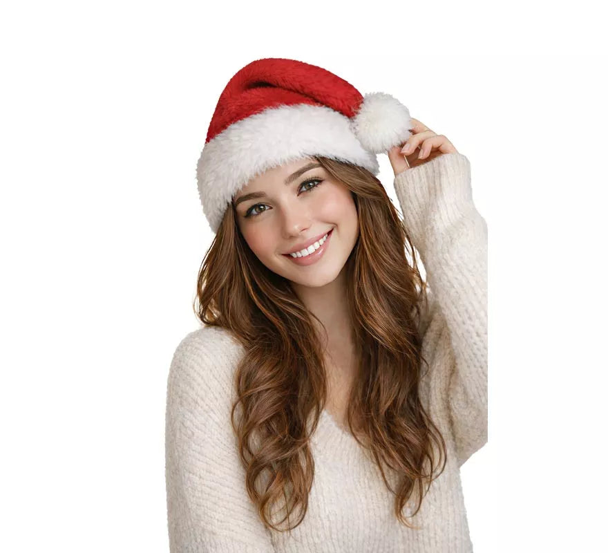Translation missing: en.Gorro de Papá Noel de Terciopelo rojo