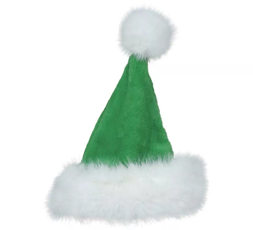 Translation missing: en.Gorro de Papá Noel de Terciopelo verde