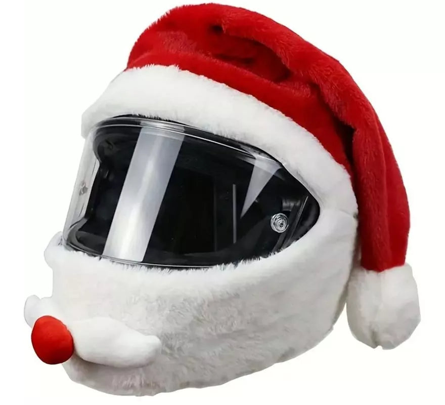 Translation missing: en.Gorro de Papá Noel Navidad para Cascos de Moto integrales