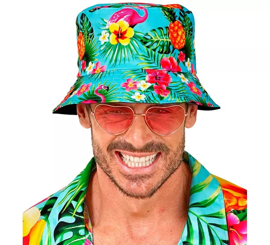 Gorro de Pescador Bucket Fiesta de Verano Tropical