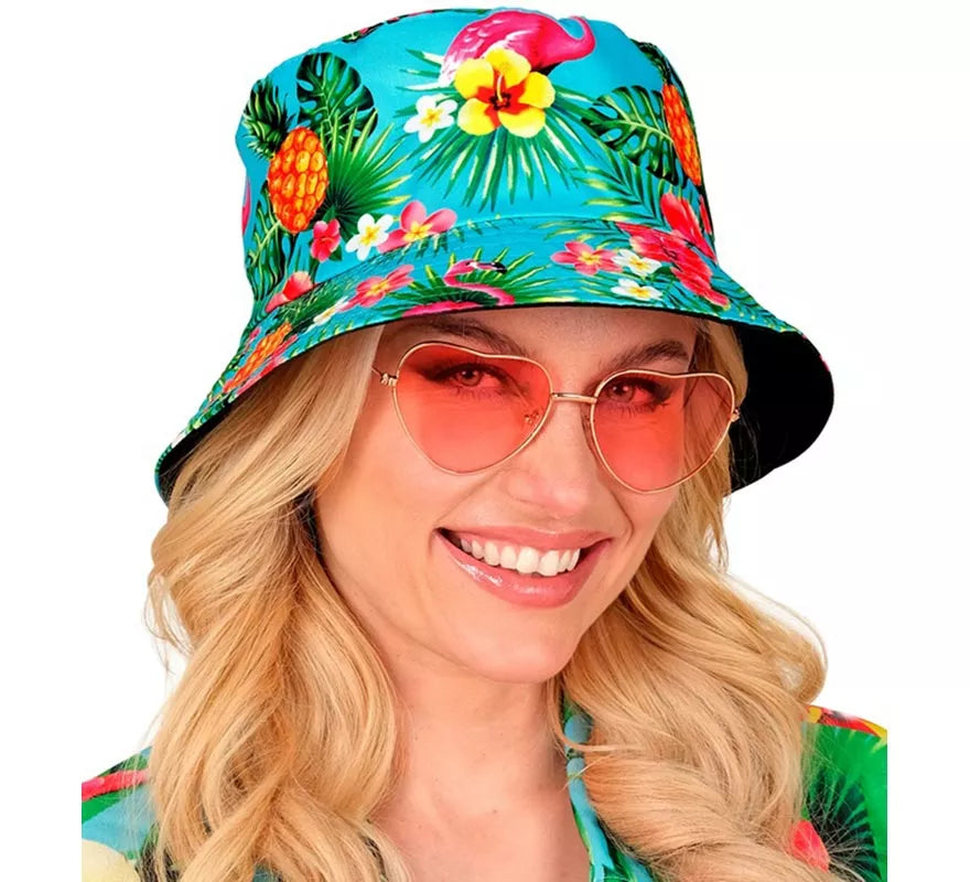 Gorro de Pescador Bucket Fiesta de Verano Tropical