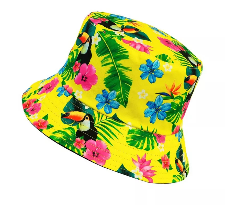 Gorro de Pescador Bucket Fiesta de Verano Tucán