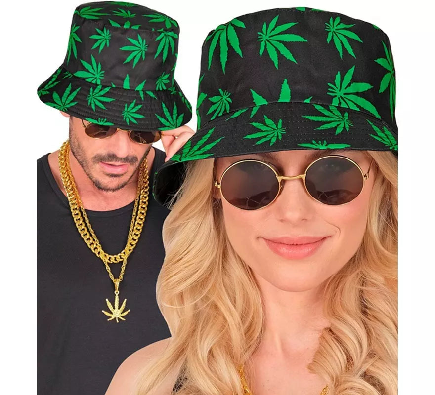 Gorro de Pescador Bucket Marihuana