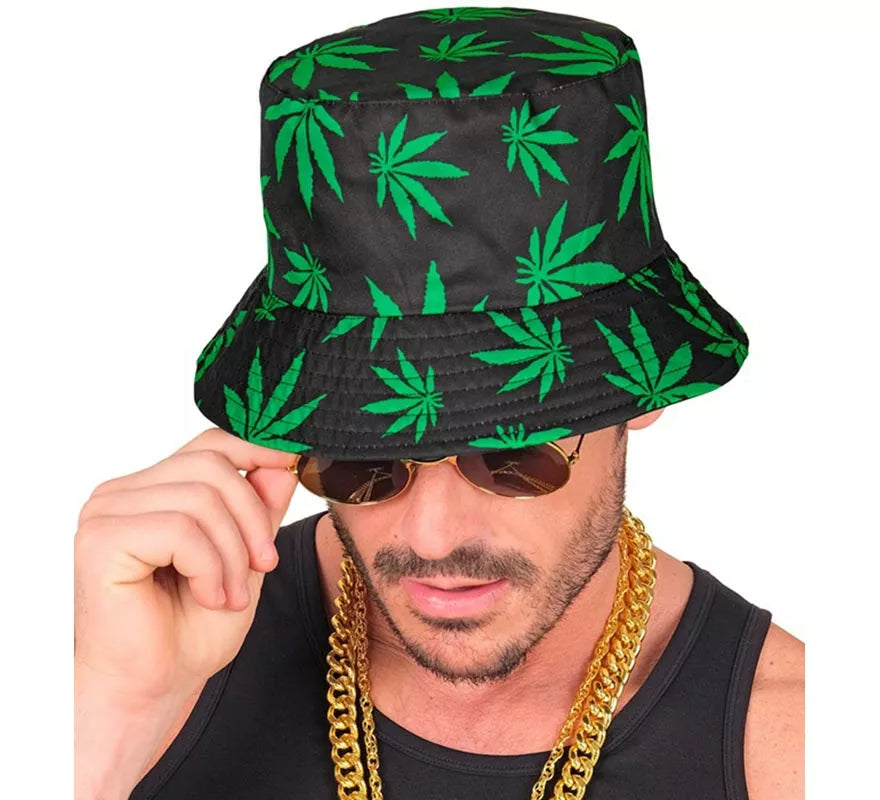Gorro de Pescador Bucket Marihuana