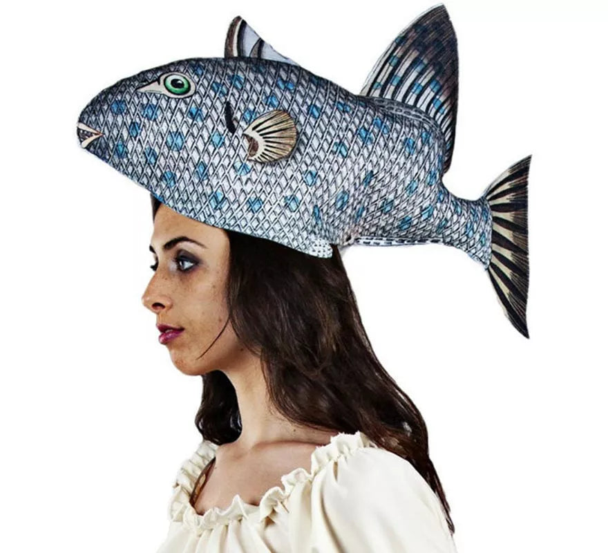 Translation missing: en.Gorro de Pez de Río azul adulto