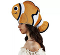 Gorro de Pez Payaso naranja adulto