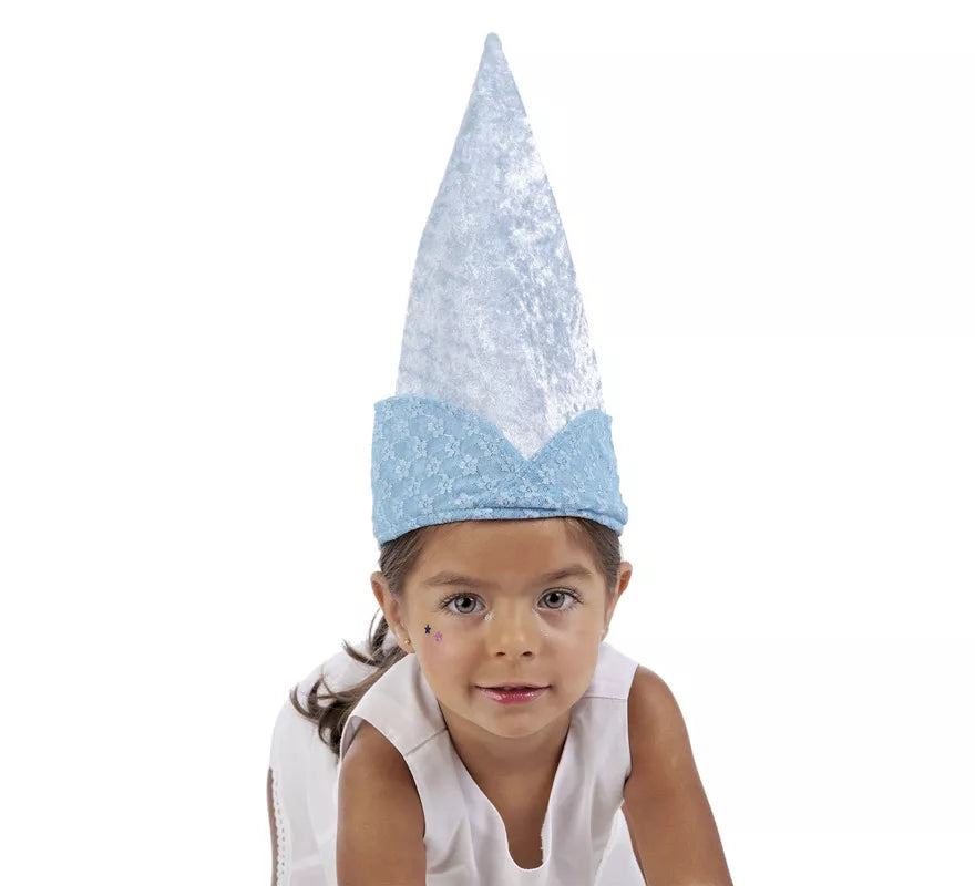Translation missing: en.Gorro de Princesa Azul Infantil