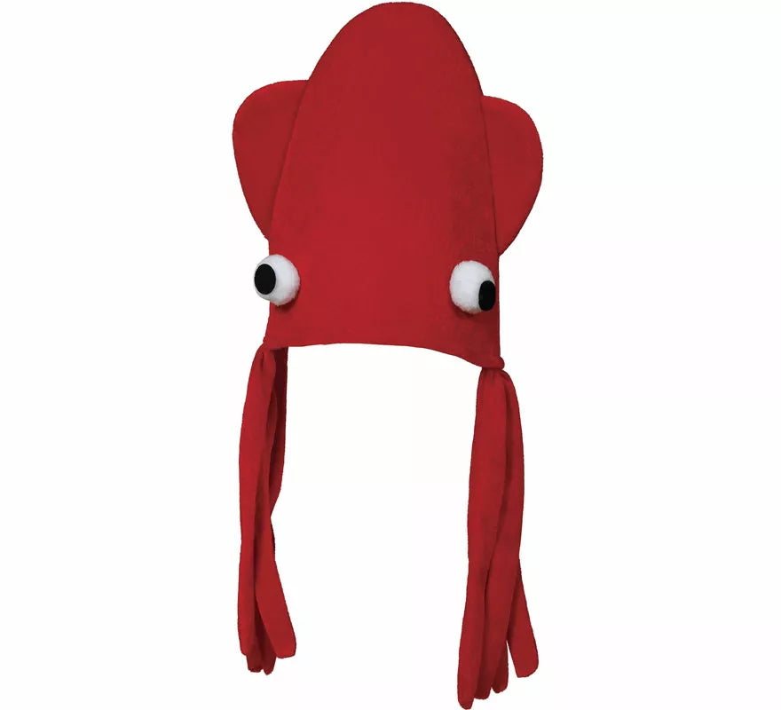 Translation missing: en.Gorro de Pulpo rojo adulto