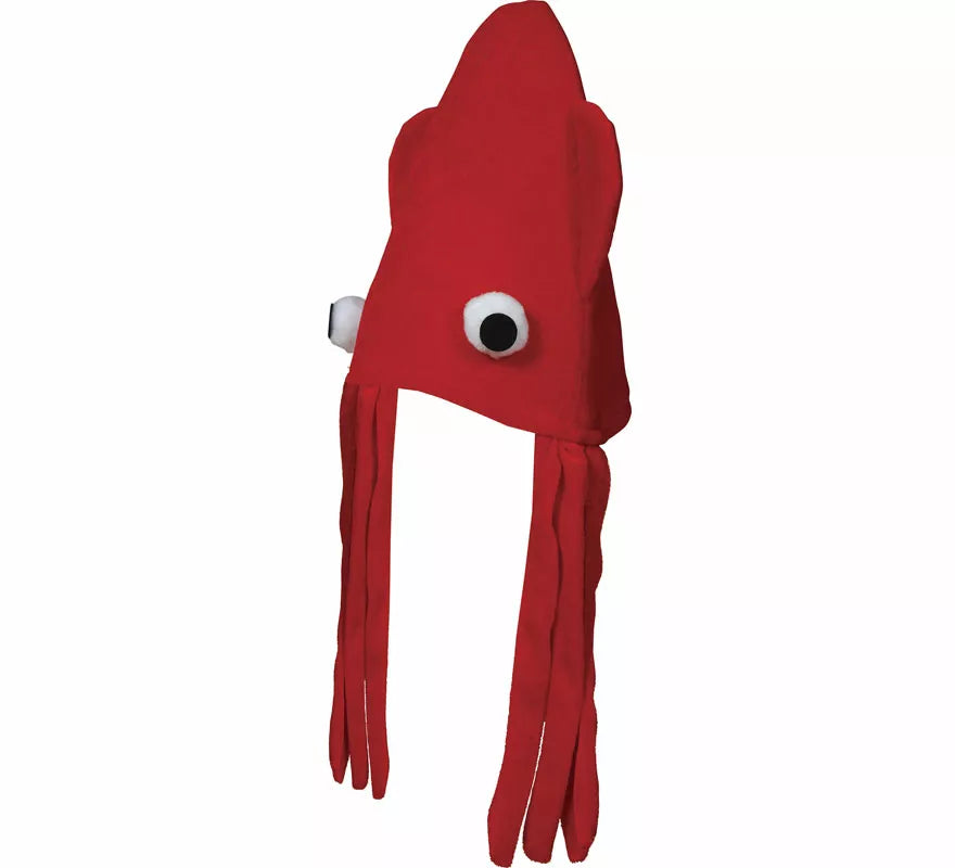 Translation missing: en.Gorro de Pulpo rojo adulto