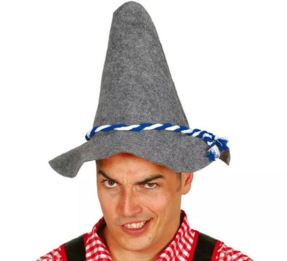 Gorro de Tirolés gris