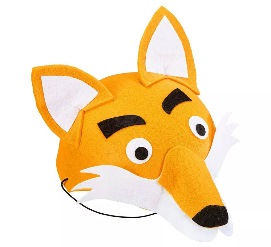 Gorro de Zorro de Fieltro para niños