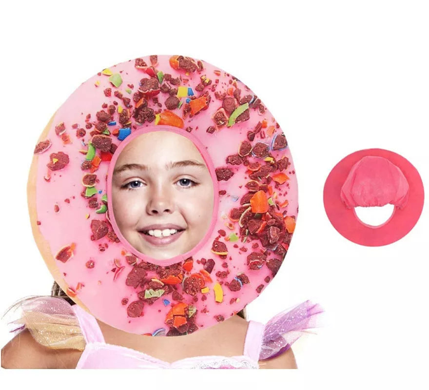 Translation missing: en.Gorro Donut rosa y chispas