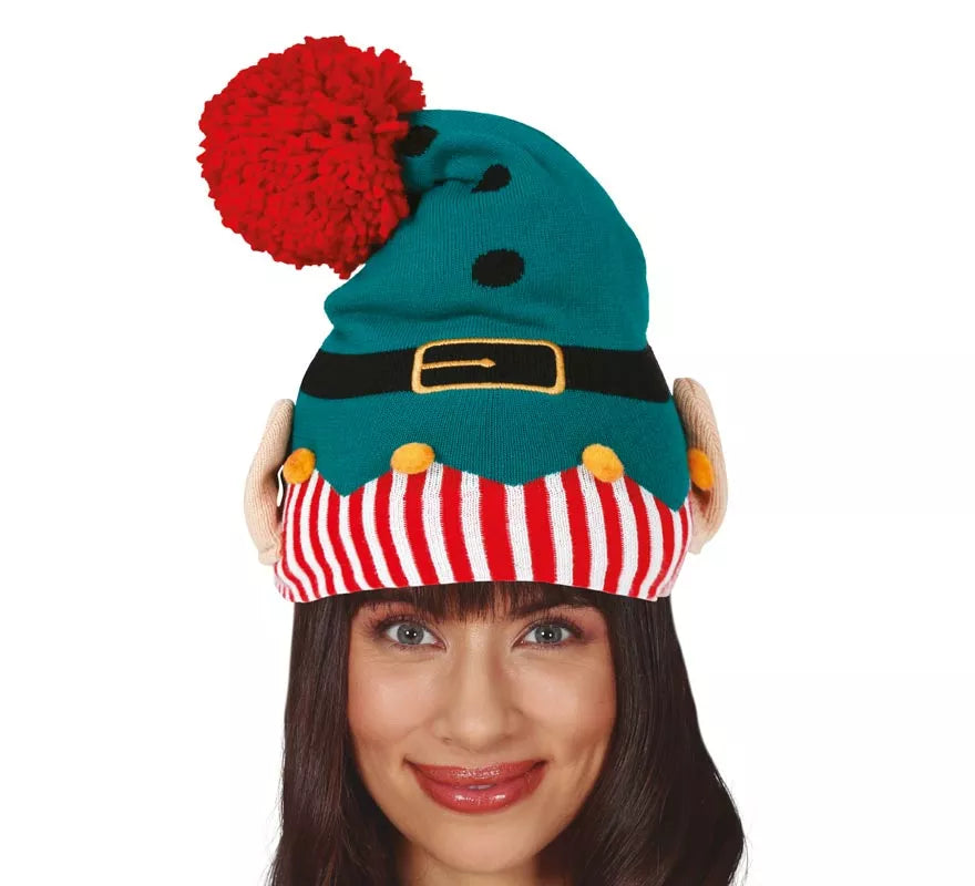 Gorro Elfo con Borla