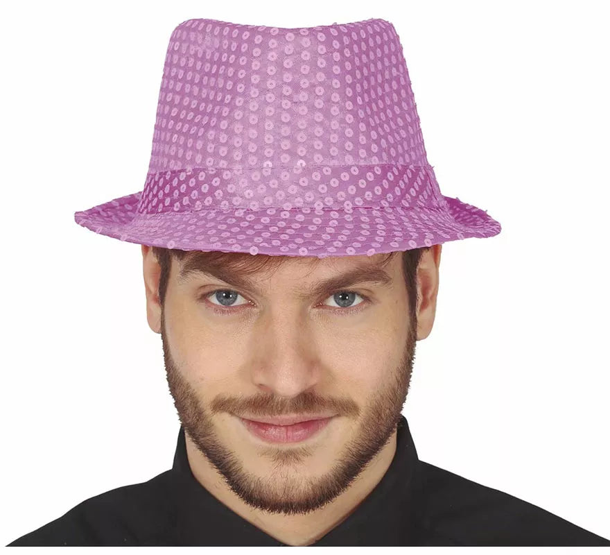 Translation missing: en.Gorro Gángster Clásico con Lentejuelas en varios colores