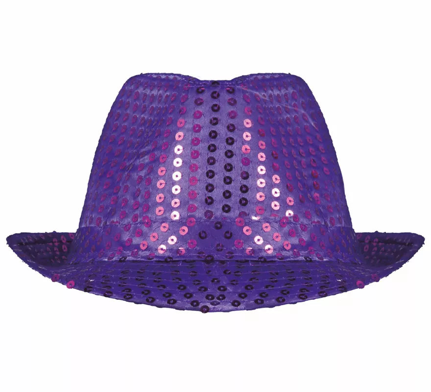Gorro Gángster Clásico con Lentejuelas en varios colores