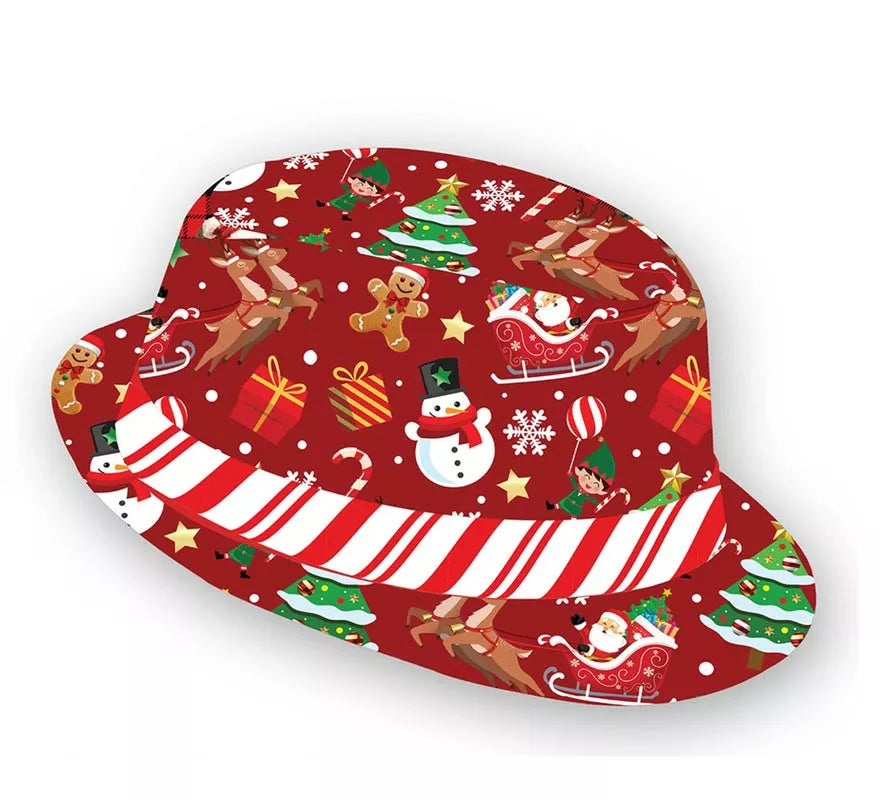 Translation missing: en.Gorro Gánster Navideño Bastón de caramelo