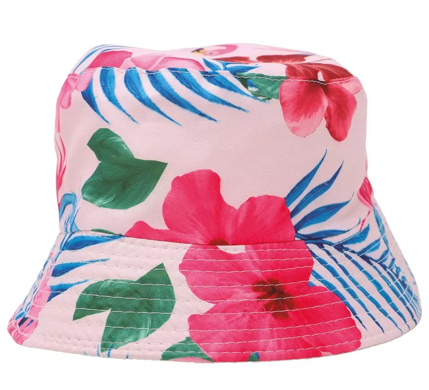 Gorro Hawaiano de Flamenco para adultos