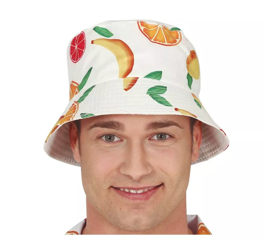 Gorro Hawaiano de Frutas para adultos