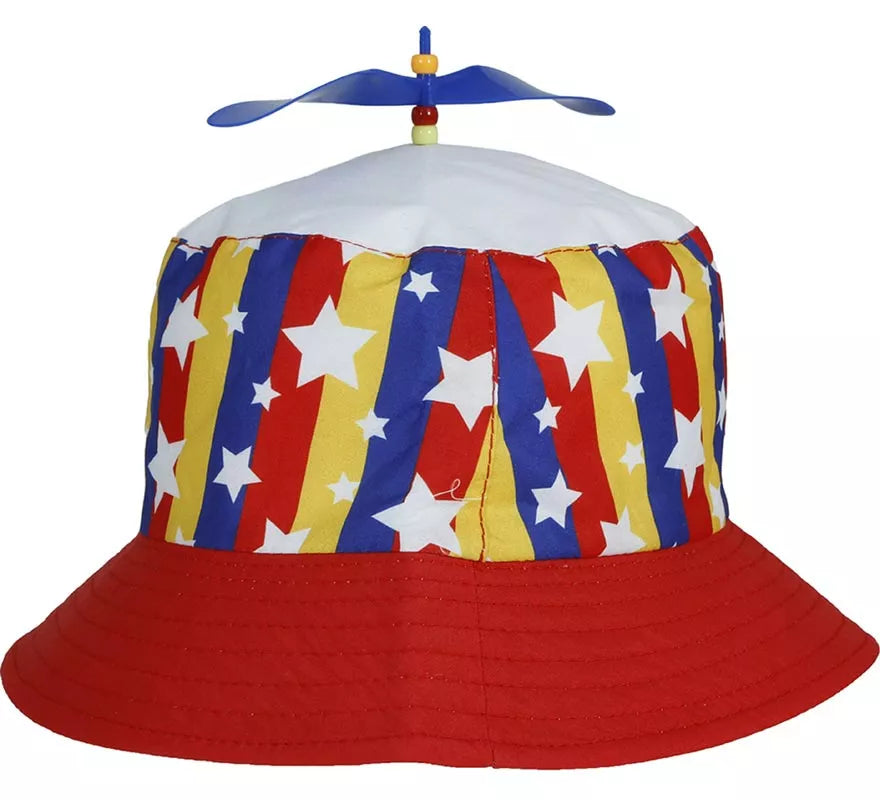 Gorro multicolor con Hélice