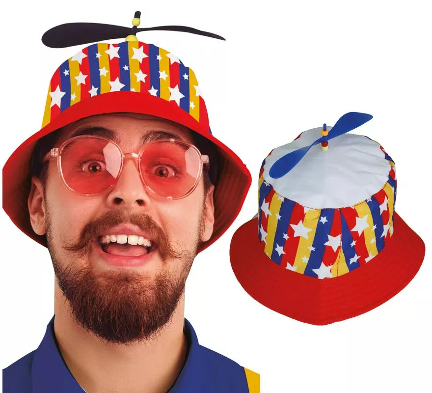 Translation missing: en.Gorro multicolor con Hélice