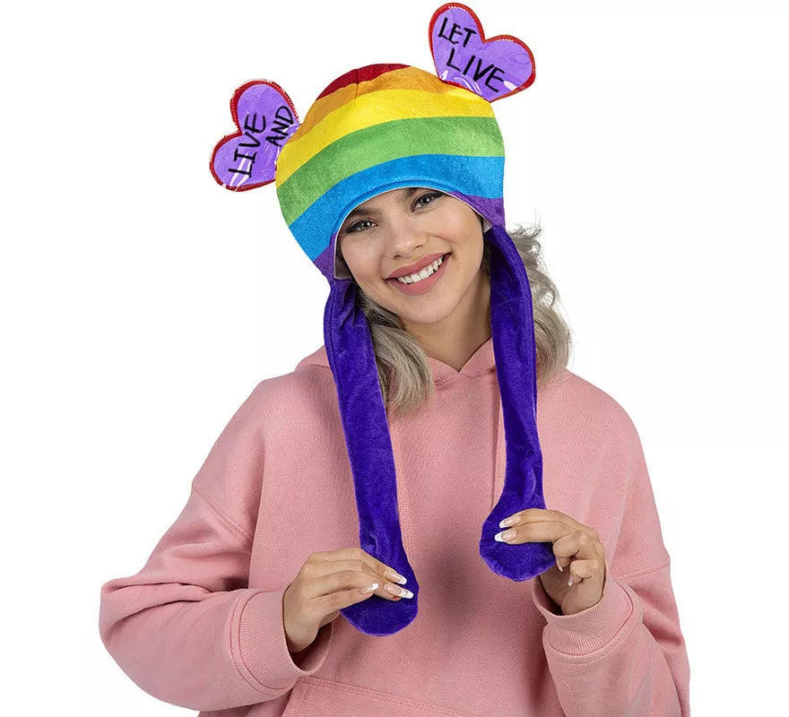 Translation missing: en.Gorro Orejas Arcoíris con movimiento