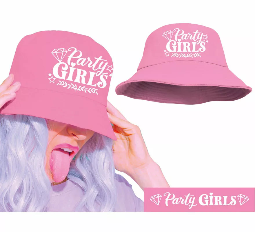 Translation missing: en.Gorro Party Girls rosa adulto