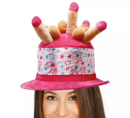 Gorro Pastel con Penes