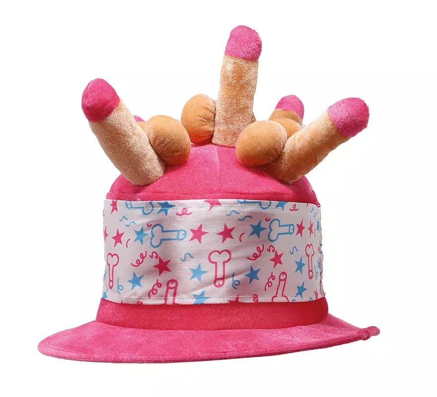 Gorro Pastel con Penes