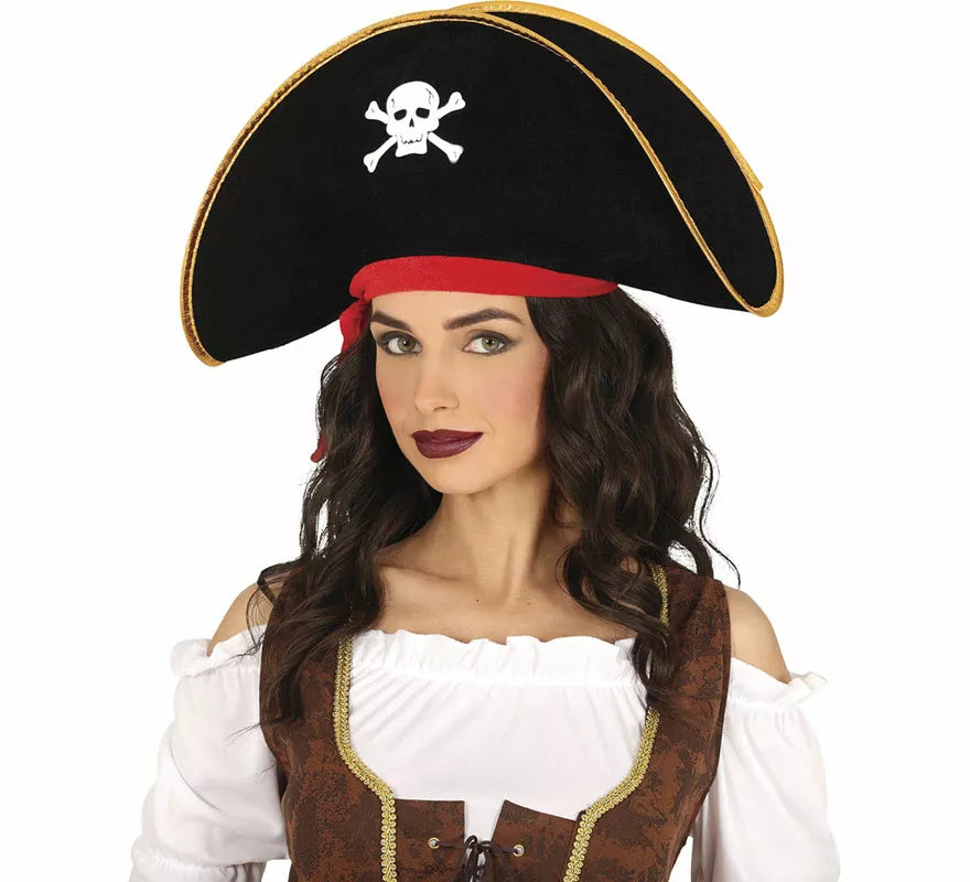 Translation missing: en.Gorro Pirata de terciopelo adulto