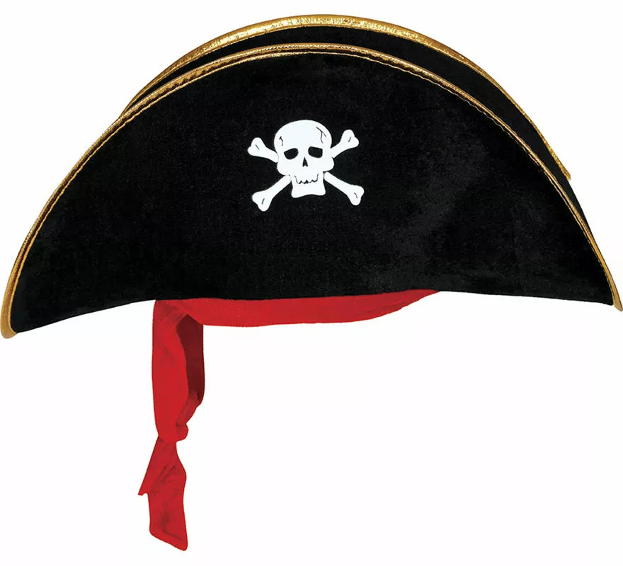 Translation missing: en.Gorro Pirata de terciopelo adulto