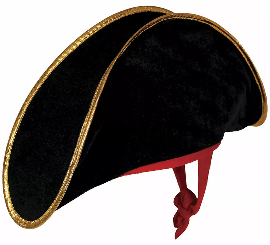Gorro Pirata de terciopelo adulto