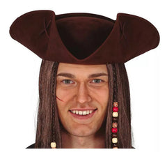 Brown Pirate Hat