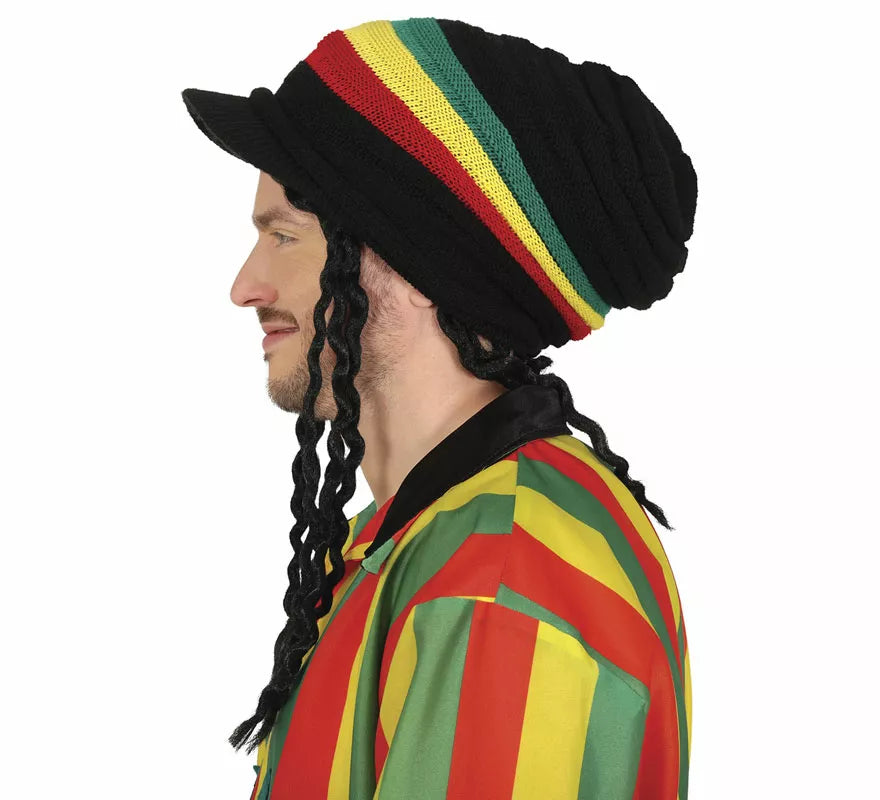 Translation missing: en.Gorro Rasta con Visera adulto