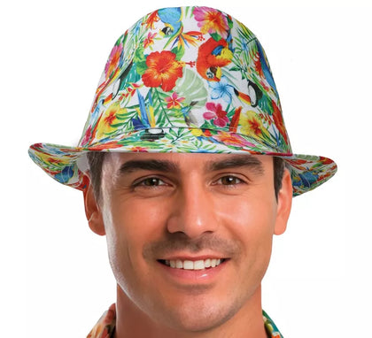 Gorro Tropical Flora y Fauna adulto