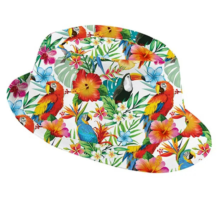 Gorro Tropical Flora y Fauna adulto